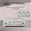 Mini HIFI 2.1 Channel Power Amplifier Subwoofer AMP for Home Desktop/Car/Marine Stereo Audio Amplifier Speakers