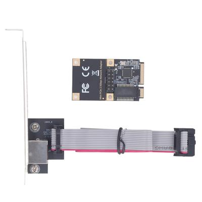 Mini PCIe Network Card Single Port 2.5G Gigabit Ethernet RJ45 Network Adapter Card for Desktop PC