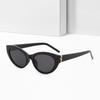 Trendy Retro Cat-Eye Small Frame UV Protection Sunglasses