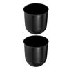 2 Stück Kunststoff Toilettenbürstenhalter Becherhalter Modern Schlichtes Design Kompakt Leicht Badezimmer Reinigungsgerät Organizer Aufbewahrungsregal