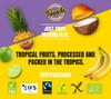 Tropicks Dried pineapple roll, 27 g