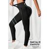 High Waist Push Up Shapewear Leggings Black Tummy Control Yoga Pants Women