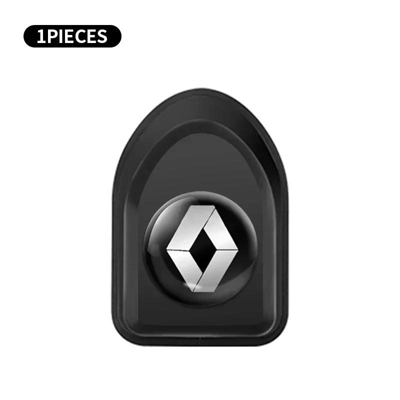 Renault 2026 Új Keréktárcsa Borításokhoz 1/2/4 DB Mini Autós Kampók Fekete Műanyag Öntapadós Látványtalan Kampók Renault Clio Laguna 2 Mega Modellekhez