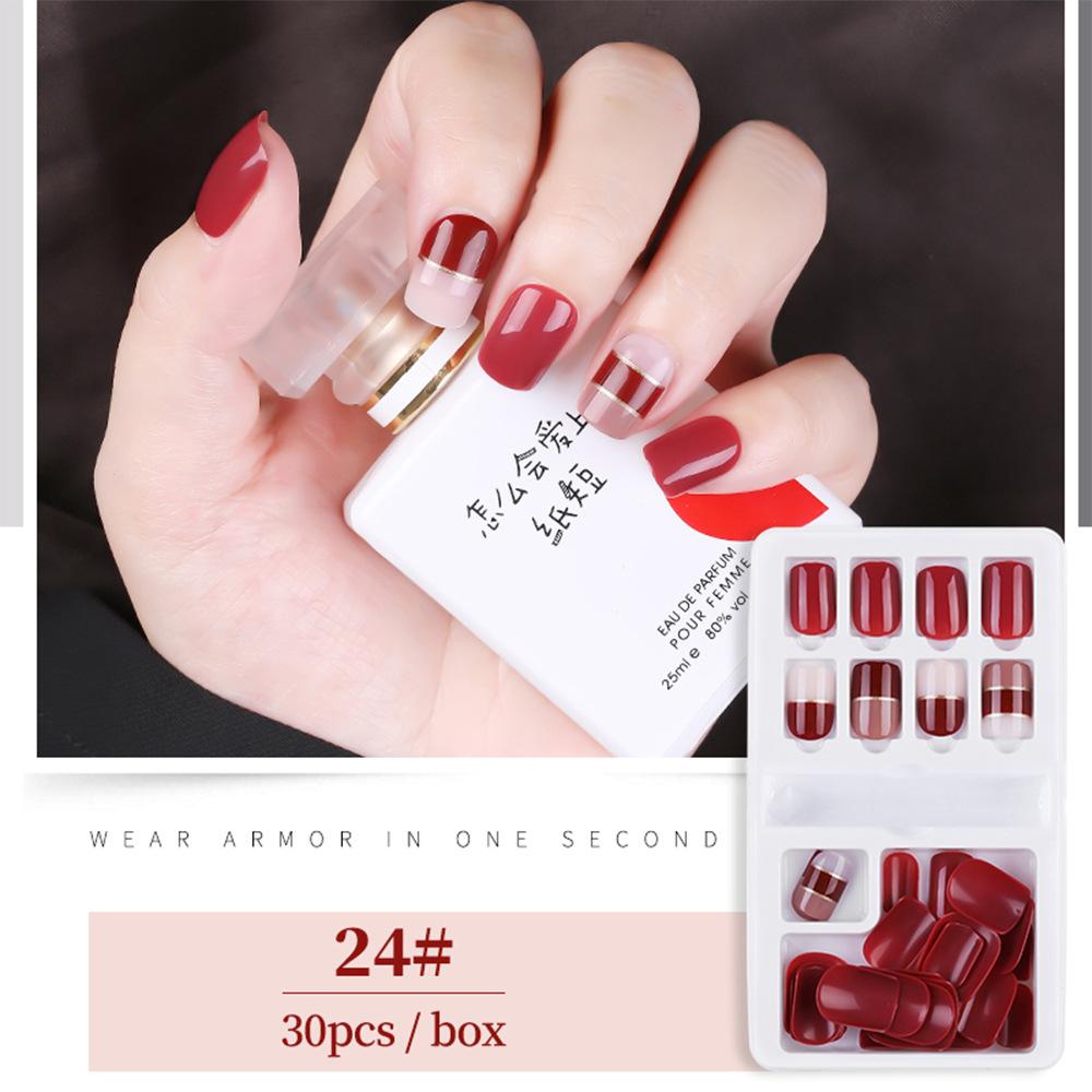 30 Piece Box, Wearable, Detachable, Nail Art