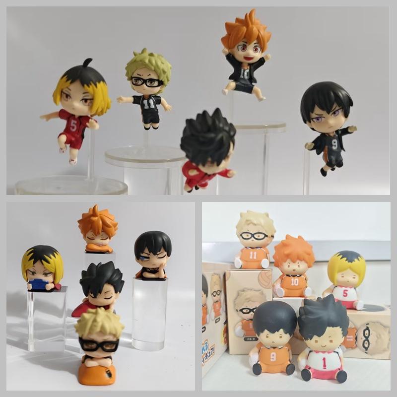 Volleyball Junior Q Edition 5 Sleeping, Hinata Xiangyang, Yingshan Feixiong, Tsukishima Firefly, Solitary Claw Grinding Boxed Doll