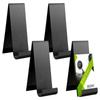 4 Pcs Metal Fancy Brochure Holder Display Flyer Brochure Holder Stand