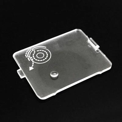 Bobin Kapak Plakası Şeffaf Slayt 41.5mmx32mm Hafif Kanca Plakaları