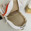 School bag 2025 new large-capacity multi-compartment Korean version color matching, junior high school student school bag versatile leisure