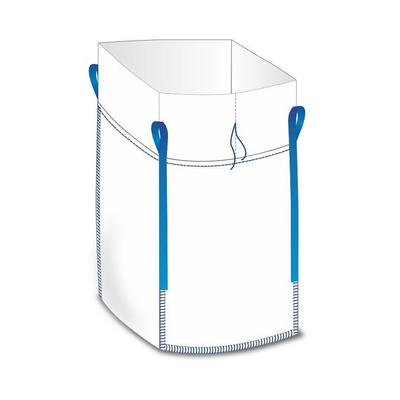 Big Bag with Skirt Load Capacity 1000 Kg 90 X 90 X 110 Cm Pack of 5 Pieces Closed Bottom