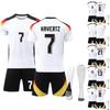 2425England Away Jerseys Sports Team Uniform Set Football Training Suit Set