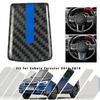 For Subaru Forester 16-2018 Carbon Fiber Steering Wheel Cover Sticker Trim Pour