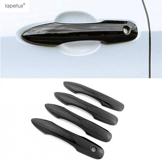 Car Outer Door Handle Protector Cover Trim ABS Chrome Black Carbon Accessories For Toyota Camry Corolla Avalon Prius  - 2025