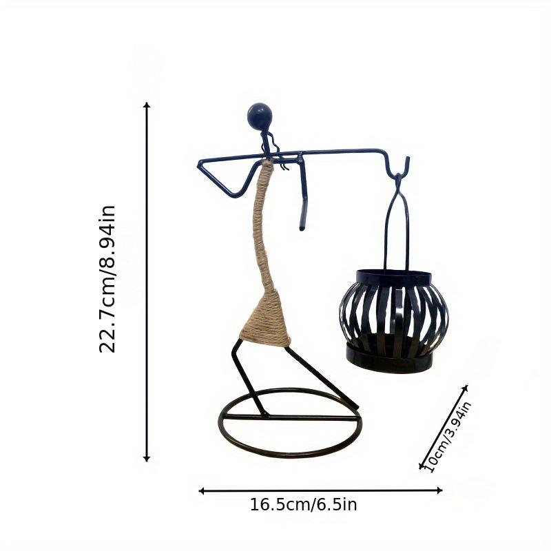 Centrotavola Matrimonio Rustico Decorazione Soggiorno Figure Umane Candeliere Regali Portacandele Accessori Decorazione Casa