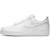 Nike Air Force 1 Wear resistant And Lightweight Low top Skateboard Shoes Unisex White Silver CW2288-111(Team55-)