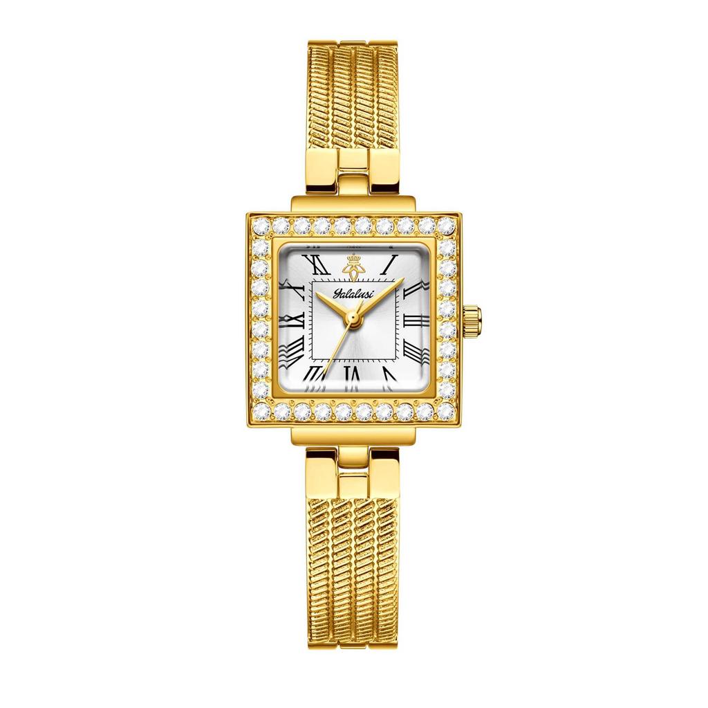 Women'S Watches, Women'S High-Value, Light Luxury Squares, Retro Ipg, Vacuum Electroplating, Environmentally Friendly Materials