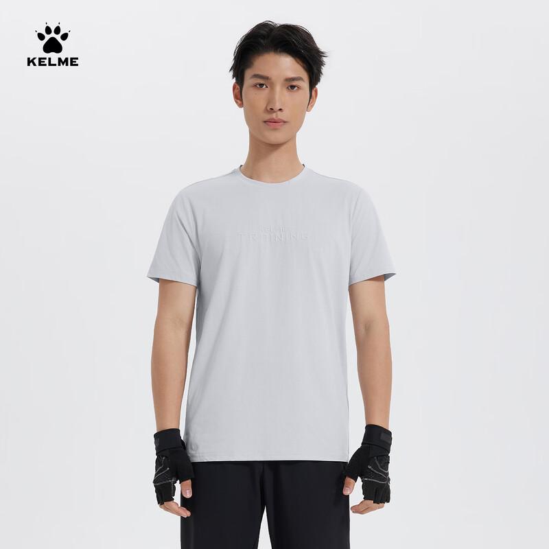 KELME Herren Sport-T-Shirt mit Baumwollgefühl, schnelltrocknend