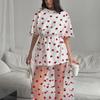 2024 Summer Women's Sexy Mesh Color-Block Loose Two-Piece T-Shirt Dress