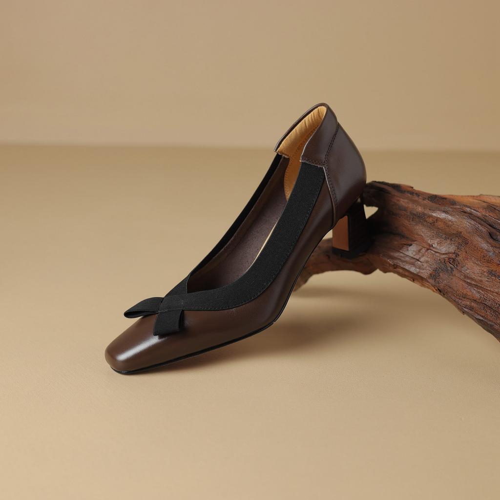 Krazing Pot Skóra Licowa Szpiczasty Nosek Rozmiar 40 Szpilki Metalowa Klamra Moda Gladiator Jesienne Czółenka