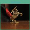 Female Exclusive Figurine Knight Crossborder On Horse Changeable Image Desktop Copper Craft