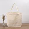 Spot Blank Canvas Tote Bag - Solid Color Cotton Bag for Fashion, Promotions, and Gifts with Custom Logo Printing