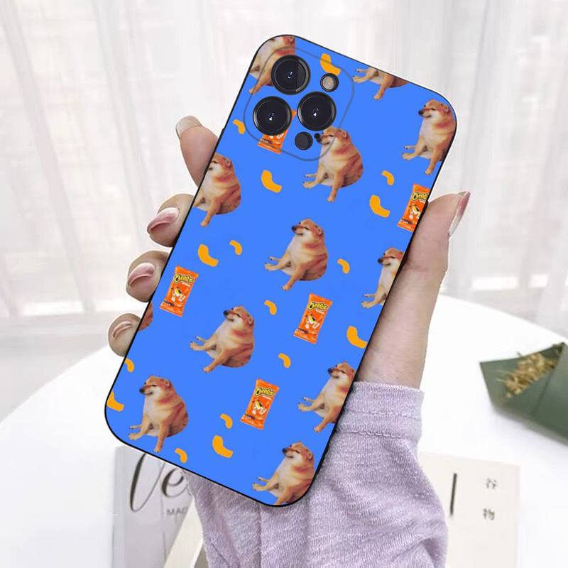 Cheems Doge Phone Case for iPhone 11 12 13 Mini Pro Max 8 7 6 6S Plus X 5 SE 2020 XR XS Funda Case