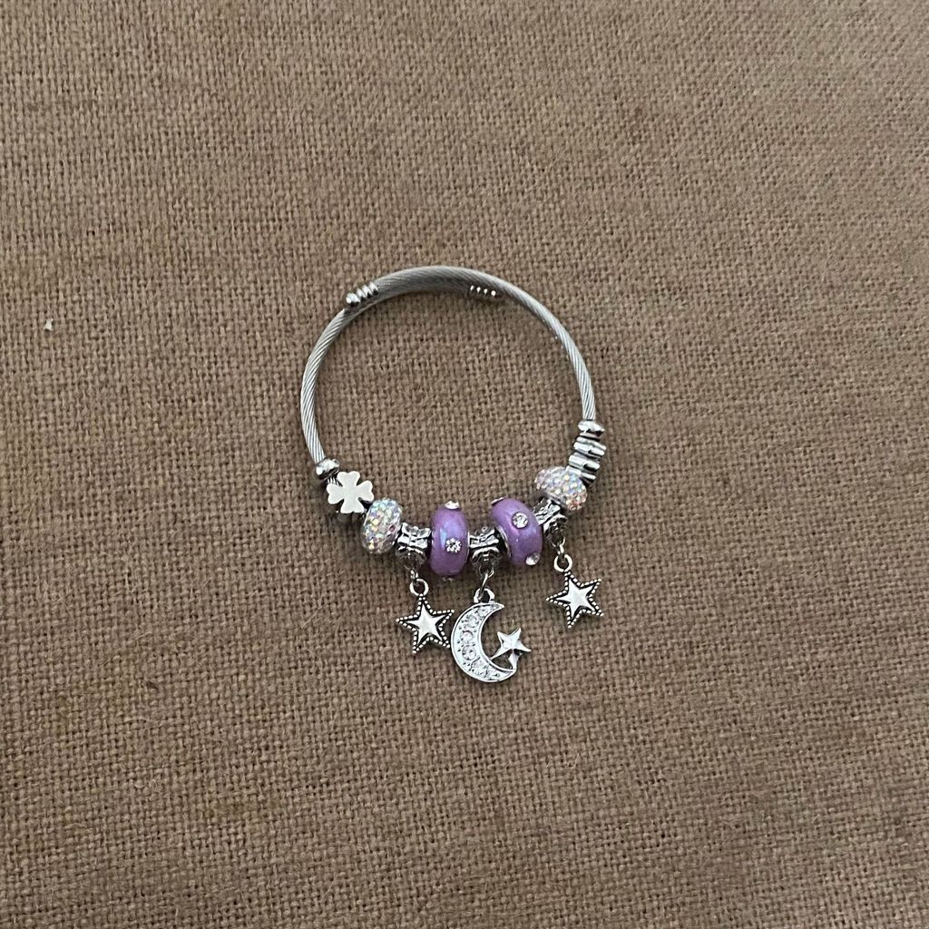 Modern Jewelry Star Moon Beaded Bracelet For Women Casual Elegant Accessories