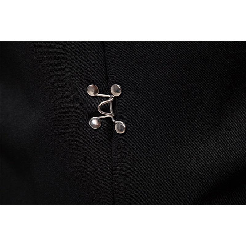 Autumn New Fashion Design Men's Long Sleeve Shirt Men High Quality Luxury Stand Collar Shirts Male Casual Social Wedding Party