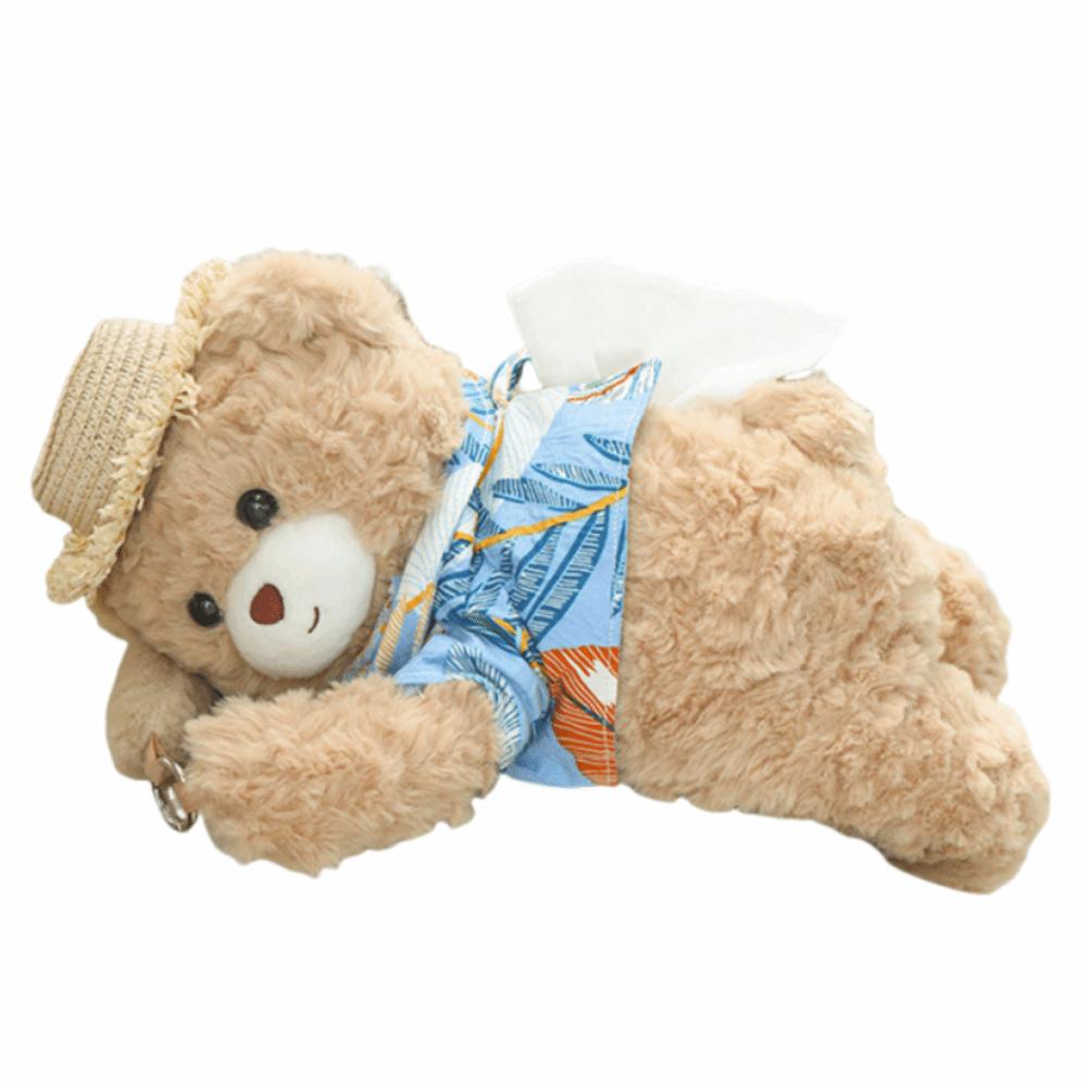 Creative Car Tissue Hanger Doll Cartoon Plush Tissue Box Dispenser  Living Room