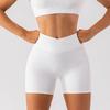 Cross Fitness Shorts Women's Outwear Seamless Tights V-Shaped Yoga Pants Summer Thin Quick-Drying Exercise Shorts