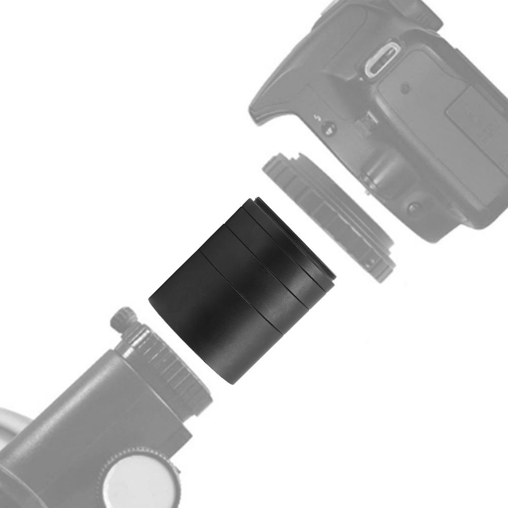 Astronomical Telescope T2 Extension Tube Black M48*0.75 Alloy Accessory 5mm 10mm 15mm 30mm