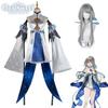 Impact Guizhong Genshin Cosplay Dress Zhong Li Girlfriend Game Party Women Skirt