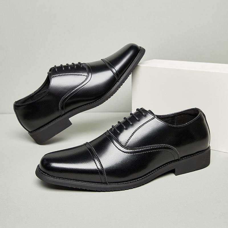 Genuine Leather Business Formal Oxford Shoes Soft Sole Wear-resistant Men's Leather Shoes