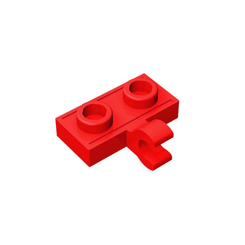 

Lot 11476 65458 Plate Modified 1 x 2 with Clip Horizontal on Side Buildings Blocks Toy Educational Creative Size Gift DIY MOC 10PCS красный