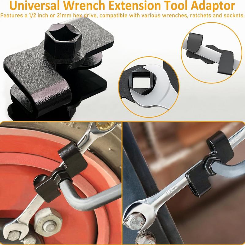 13.4in Universal Wrench Extension Tool Lever Arm Extension For Home Professional Use Adjustable Torque Wrench Extender