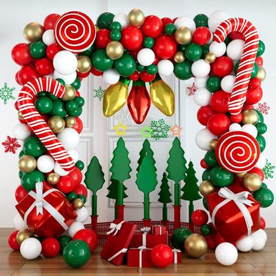 Merry Christmas Balloons Suit Decoration DIY Christmas Party Decoration New Year Xmas 2025 Balloon Set Decor Christmas Supplies
