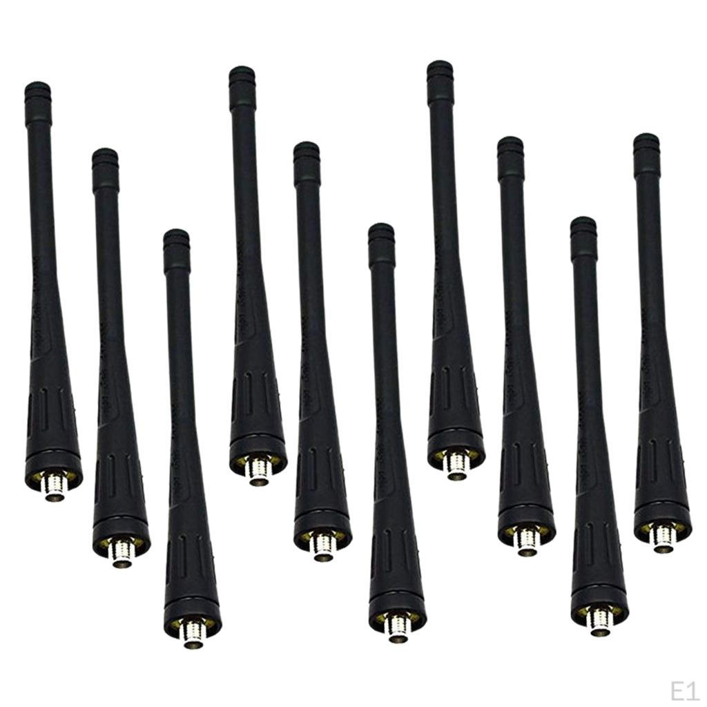 10Pieces Antenna For Baofeng Bf-888s SMA Female UHF 400-470mhz Two Way Radio