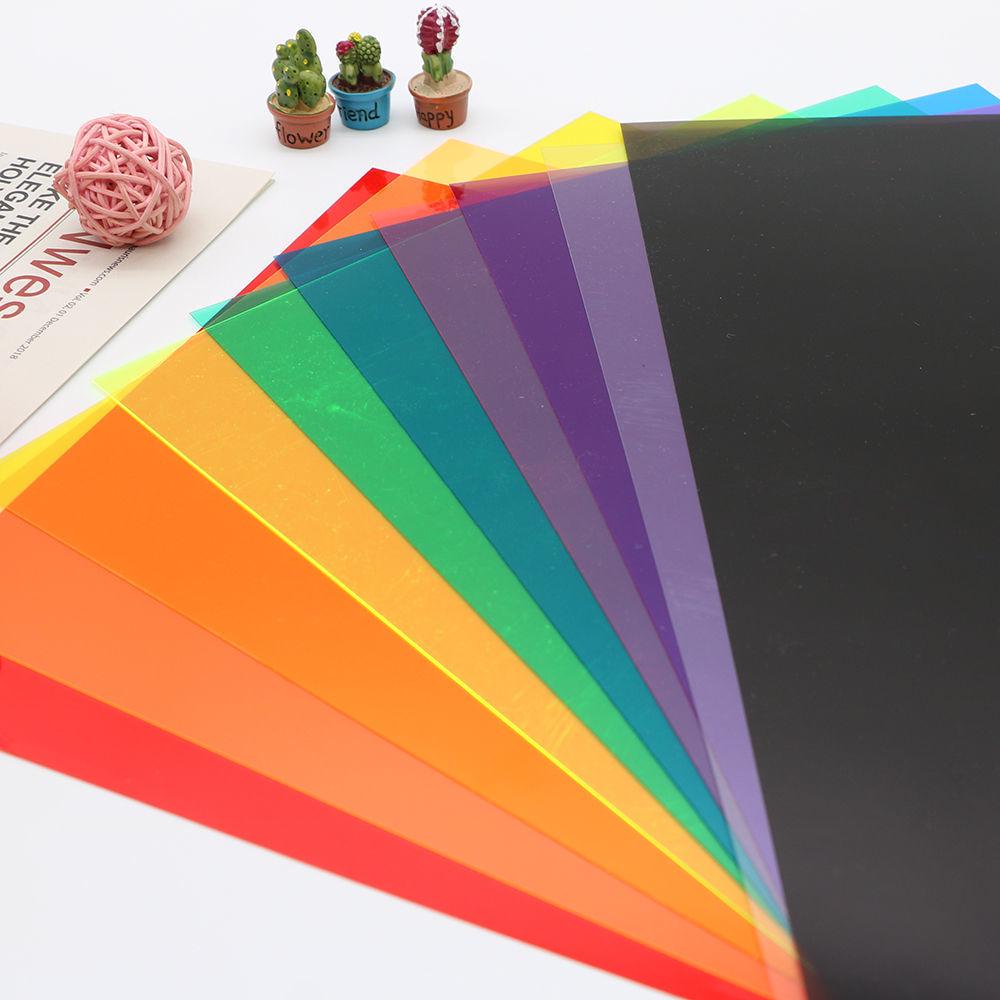 Barevný průsvitný hedvábný papír A4/A5 pro DIY řemesla a dětské projekty