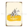 Don Quixote And Sancho Panza Among The Mills Metal Plaque Poster Wall Cave Classic Living Room Designing Cinema Tin Sign Poster