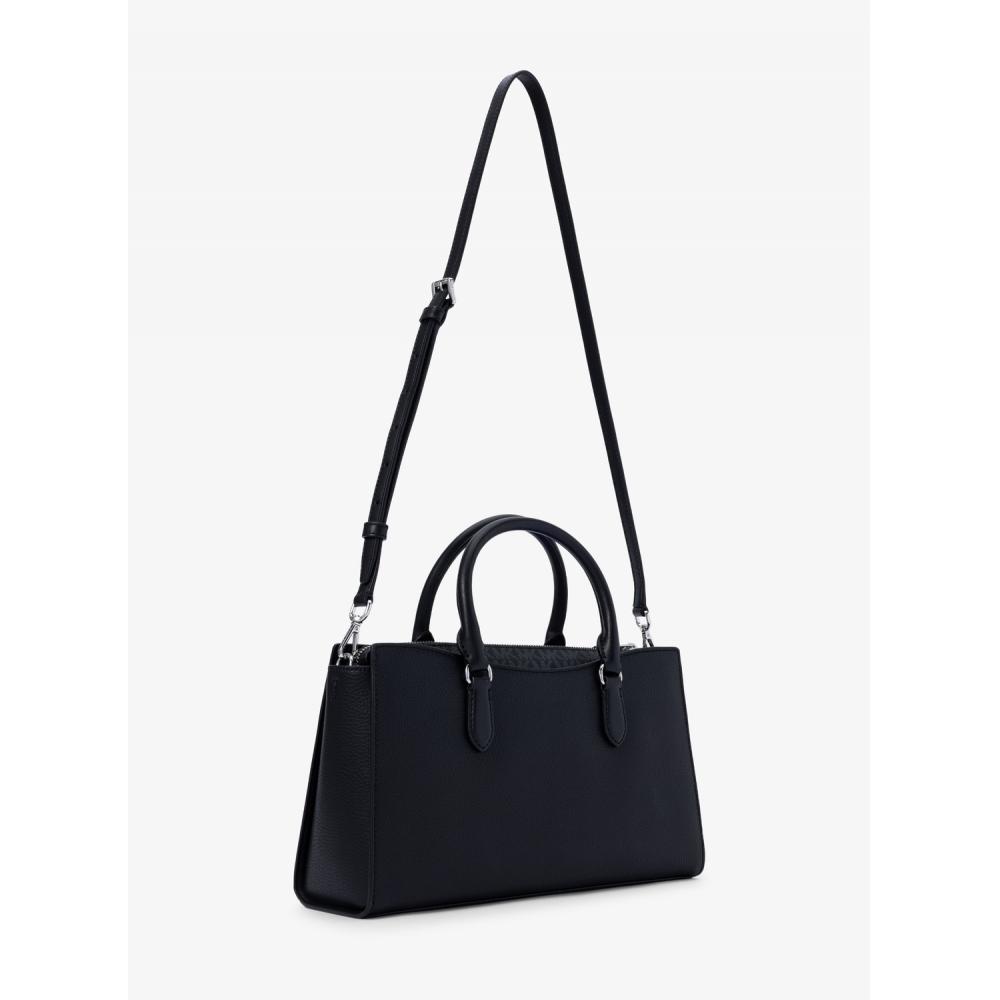 Michael Kors Arden 35s6s4xs2l1 Top Zip Satchel Medium Black