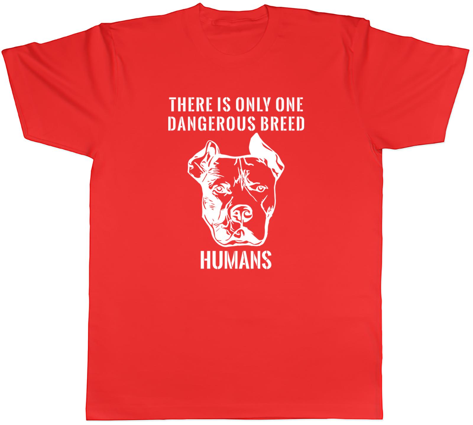 American Bully XL Unisexs TShirt There is Only One Dangerous Breed HuUnisexs Tee Gift S