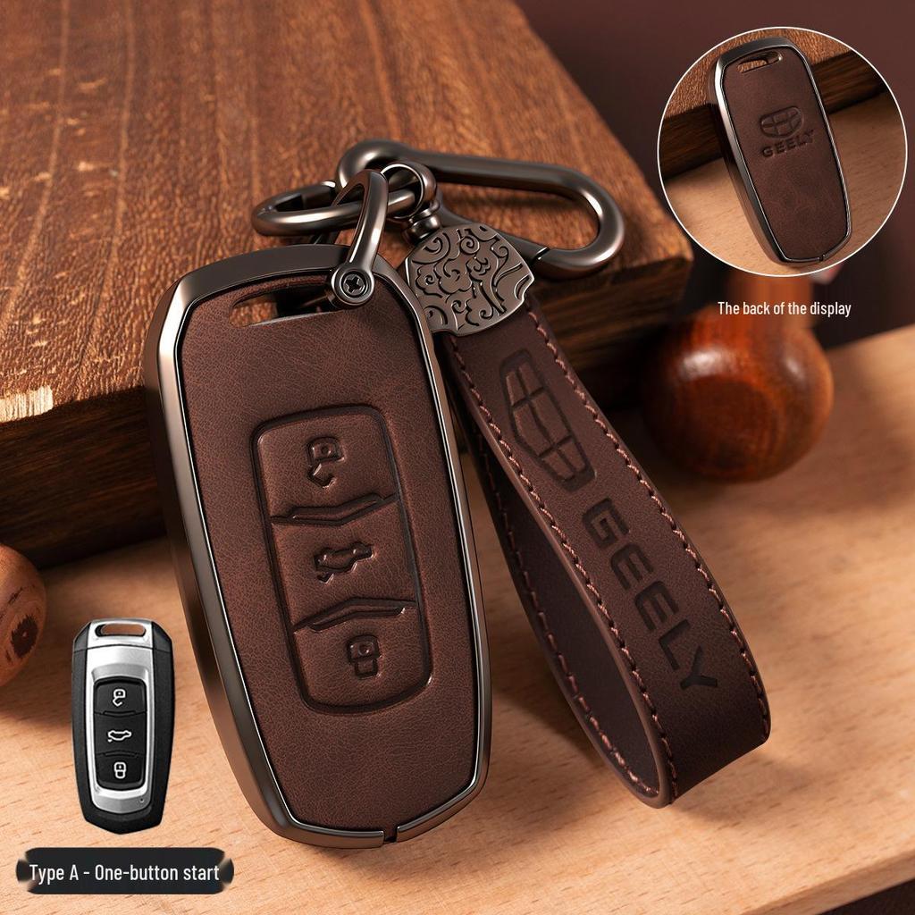 Geely Xingyue L, Emgrand, Boyue L Key Cover, Xingrui Retro Leather Shell, Bin Yue Buckle, Bin Rui ICON Bag