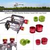Mayatech TOC Electric Rc Engine Starter Spare Parts Special Starting Aluminum Alloy Cup Head Starting Rubber Head