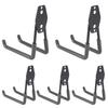 5Pcs WallMounted Garage Hooks Organization Storage Hanger for Power Tool Rope Shovel Bike