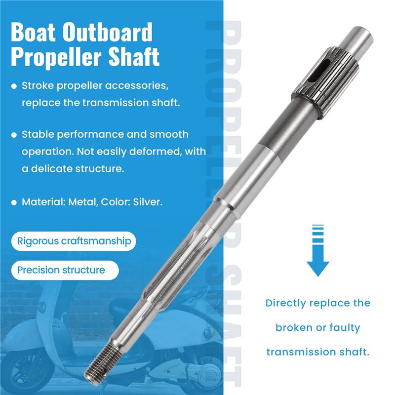 

Вал гребного винта лодочного мотора 683-45611-0100 для Yamaha 9.9/15 л.с. 2-тактный гребной винт 1984-2006 Аксессуары для лодок Морской