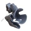 H3CD 360 Degree Rotating Strollers Cup Holder with Secure Phone Mount Heavy Duty Clip for Bikes Wheelchairs Mobility Aid