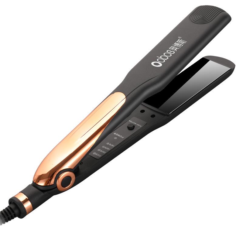 Dual-Function Straightener and Curler with Temperature Control