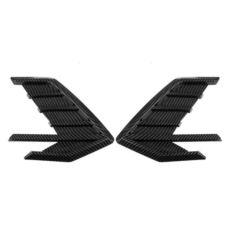 QR3 For M3 A3 A4 A5 A6 A7 S3 S4 S5 S6 S7 RS3 RS4 RS5 RS6 RS7 Car Side Vent Fender Spoiler Outflow Vent Sticker Universal