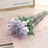 Yapay Çiçek İpek Mor Lavanta Ev Dış Mekan Bahçe Dekorasyonu Buket Sahte Düğün Noel Günü Parti Aksesuarları