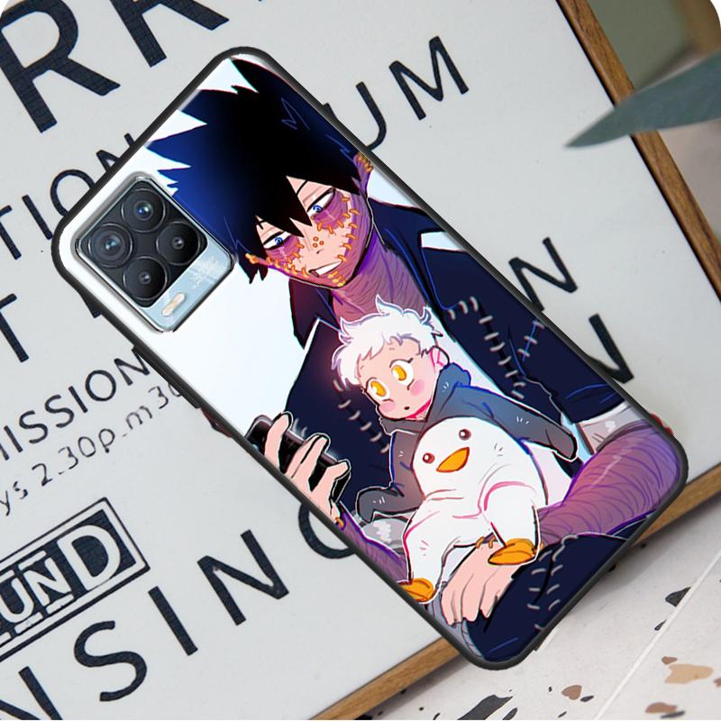 My Hero Academia Dabi BNHA Anime For OnePlus 9 Pro 8T 9R Nord 2 Phone Case For Realme 6 7 8 Pro 8i GT Master GT Neo 2 C21