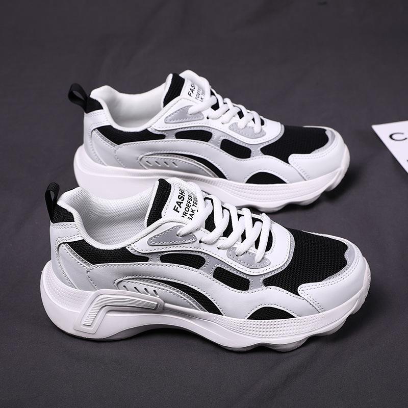 Dad Shoes Women's Spring and Summer 2025 New Trendy Versatile Student Sports Shoes Women's Casual Breathable Mesh Running Shoes